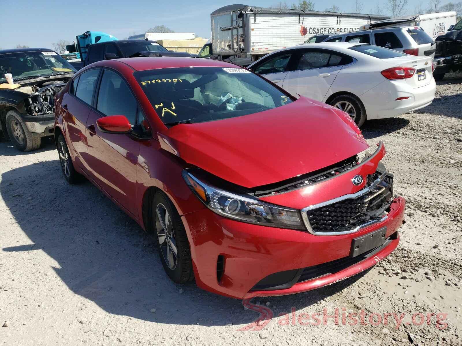 3KPFL4A75JE210834 2018 KIA FORTE