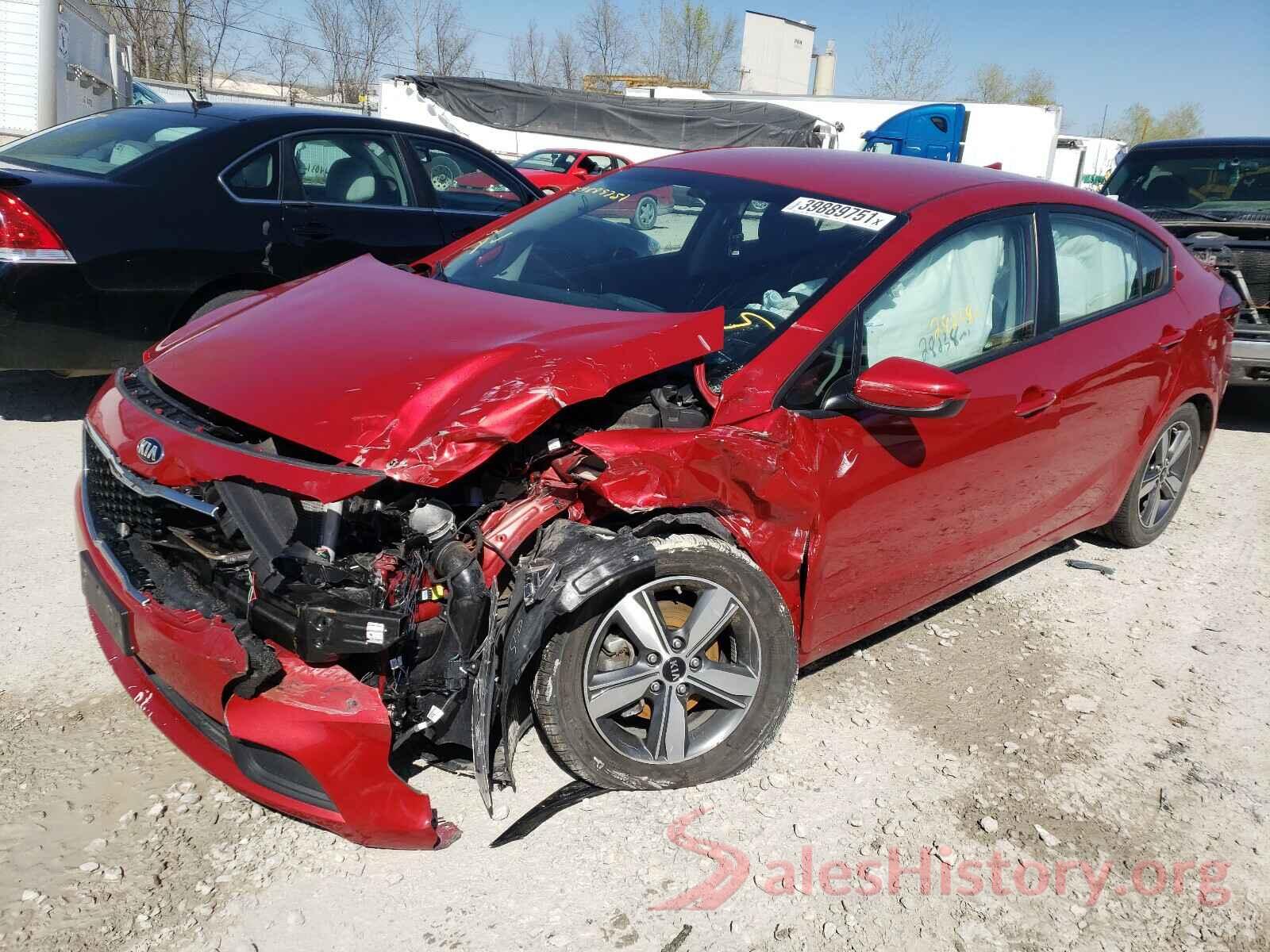 3KPFL4A75JE210834 2018 KIA FORTE