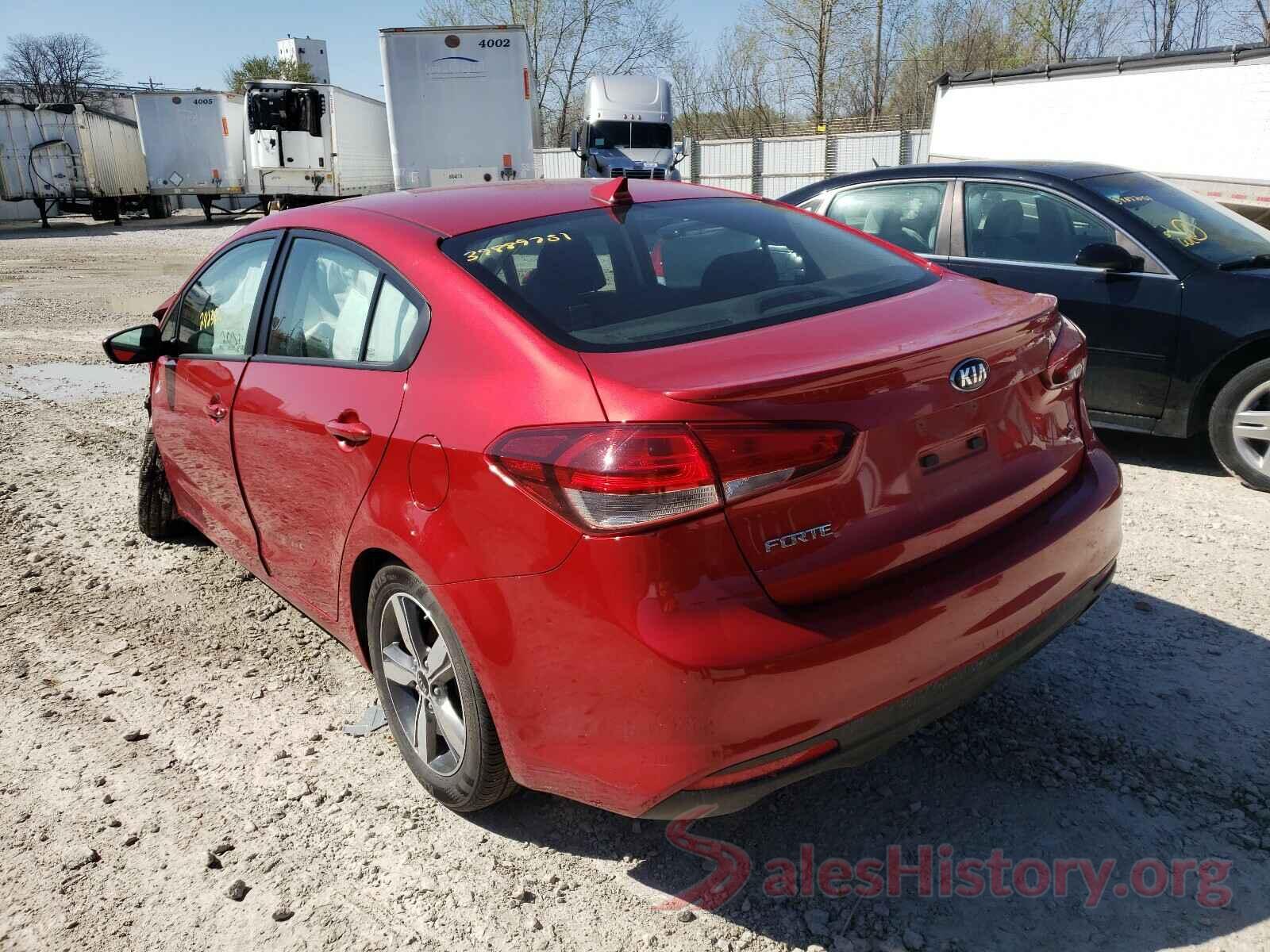 3KPFL4A75JE210834 2018 KIA FORTE