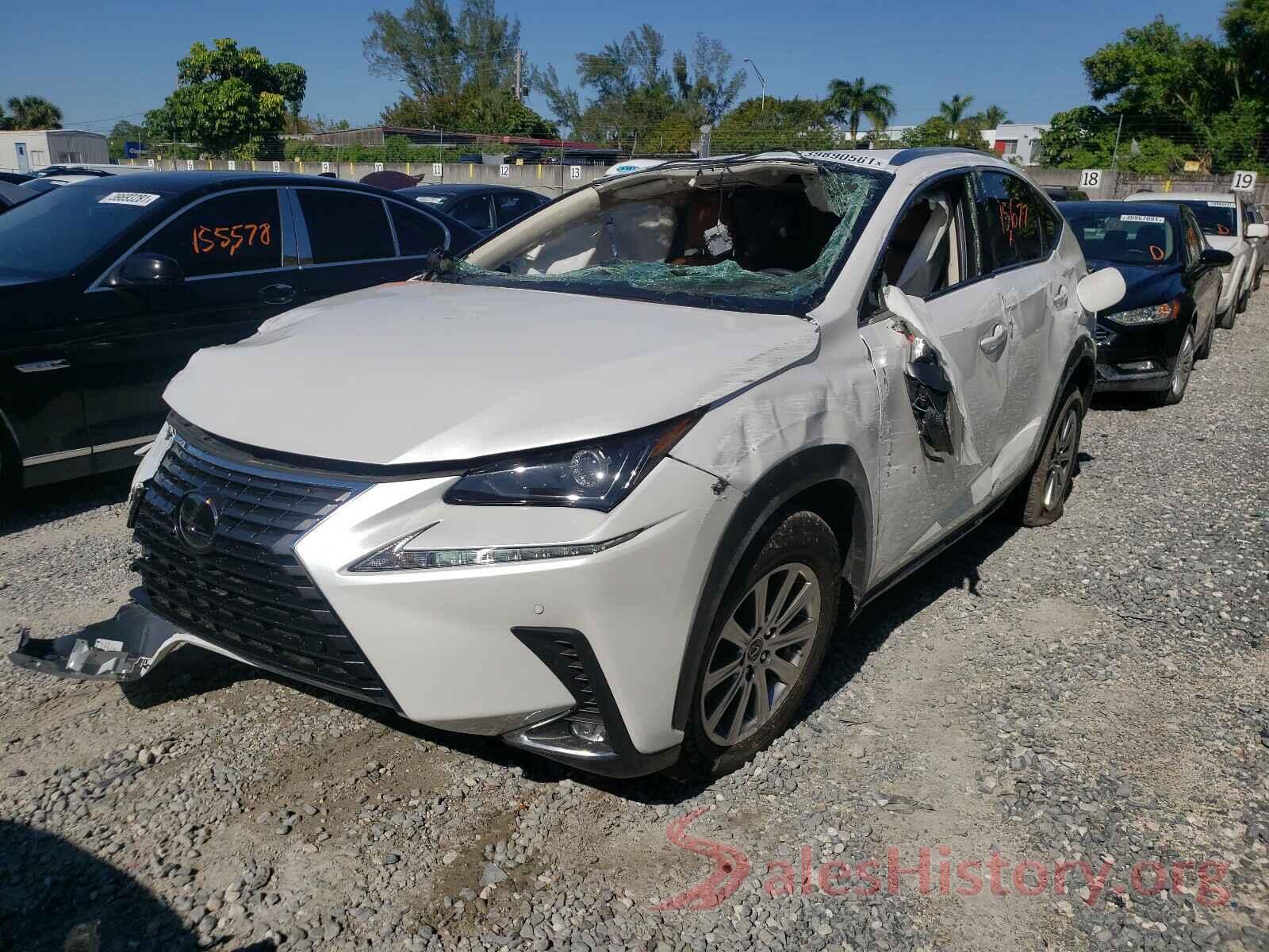 JTJDARBZ4L5007651 2020 LEXUS NX