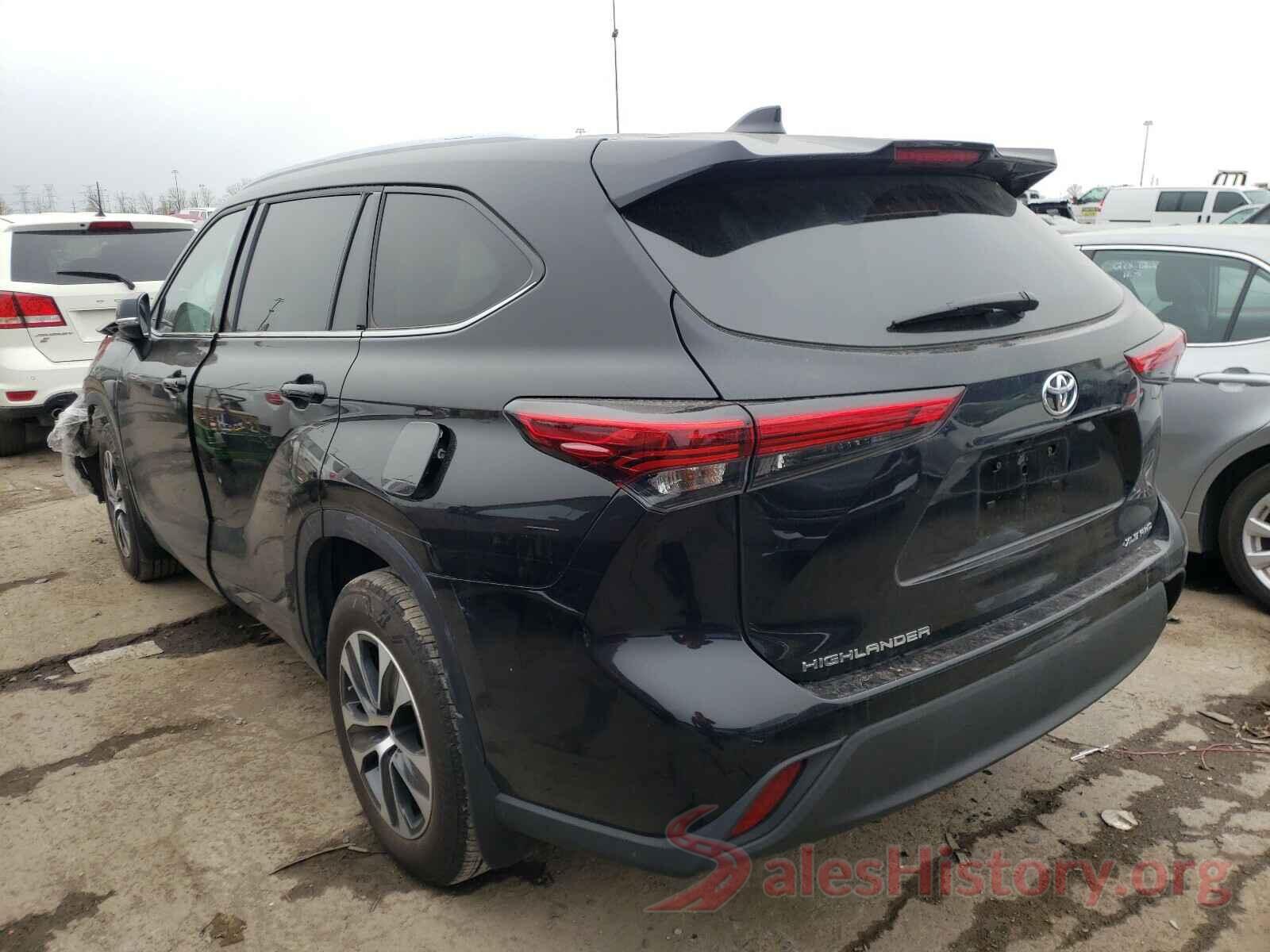 5TDGZRBH0LS036283 2020 TOYOTA HIGHLANDER