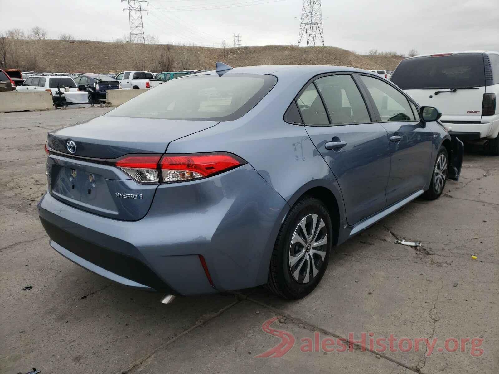 JTDEAMDE2MJ007192 2021 TOYOTA COROLLA