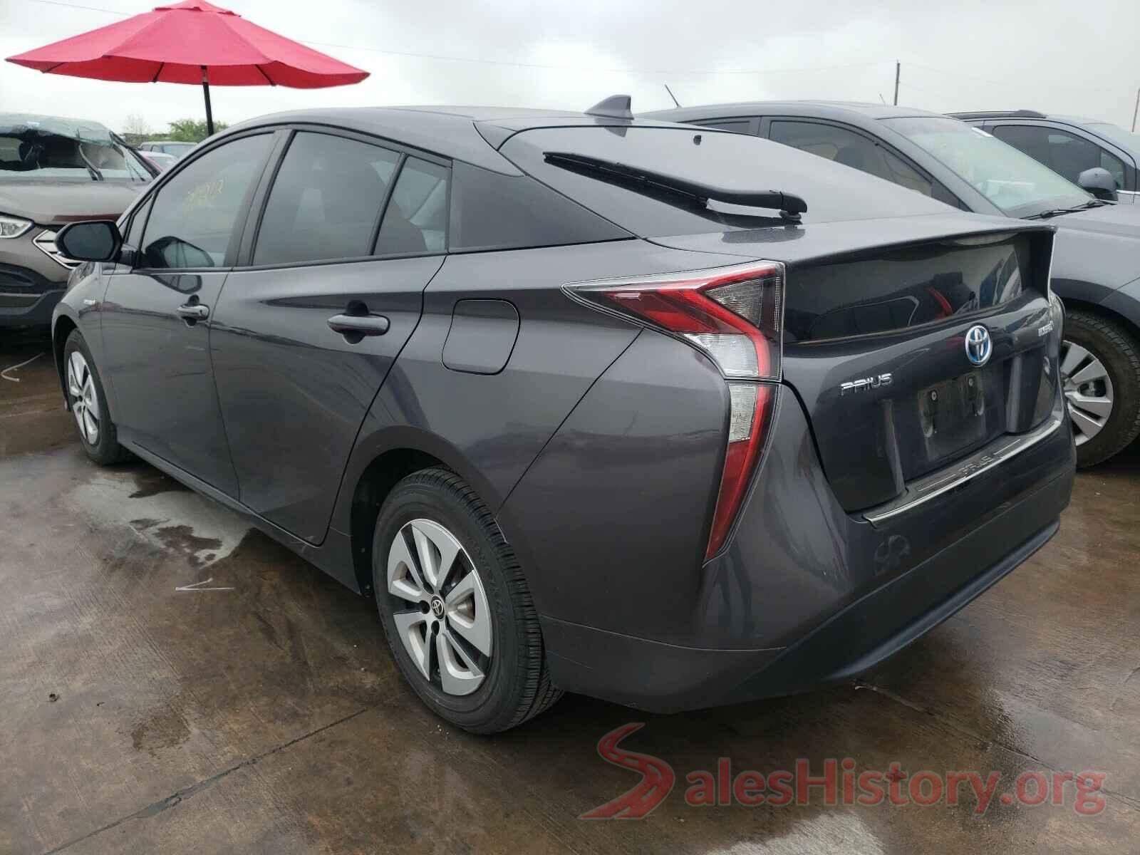 JTDKARFU0G3503623 2016 TOYOTA PRIUS