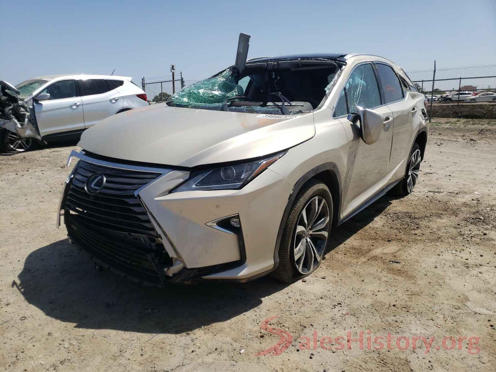 2T2ZZMCA6HC082127 2017 LEXUS RX350