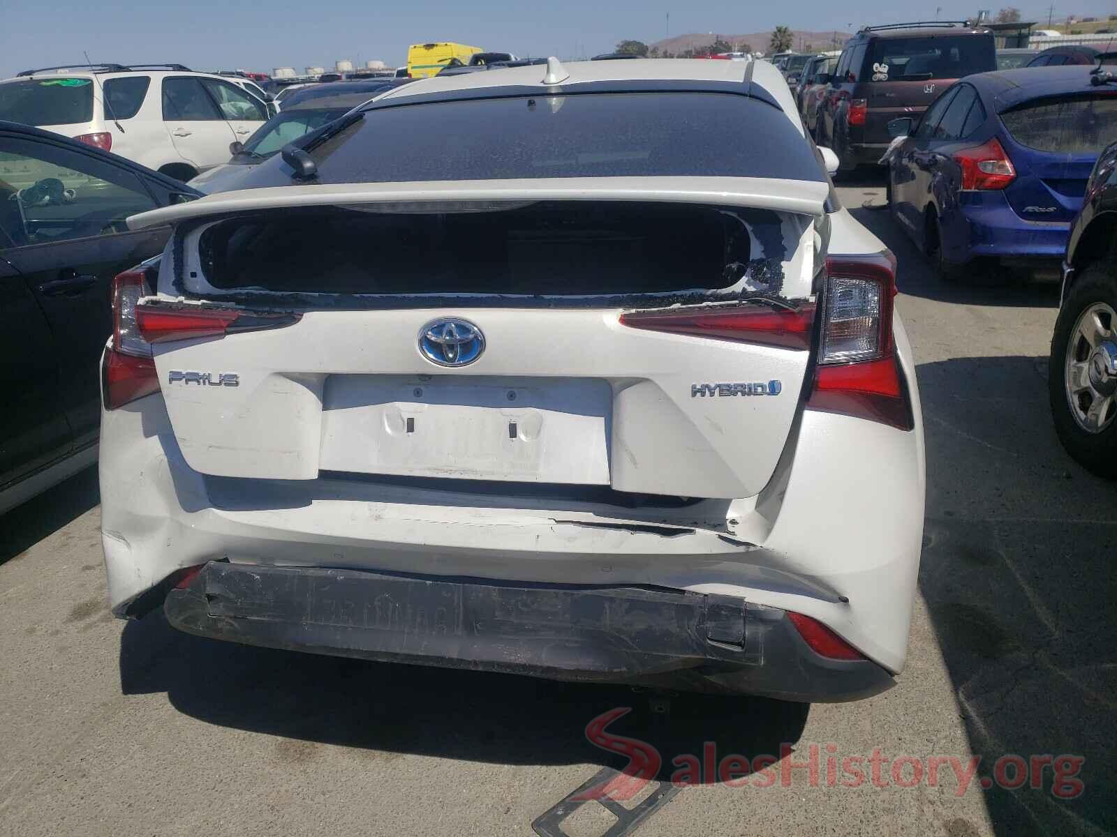 JTDKARFU1K3094993 2019 TOYOTA PRIUS