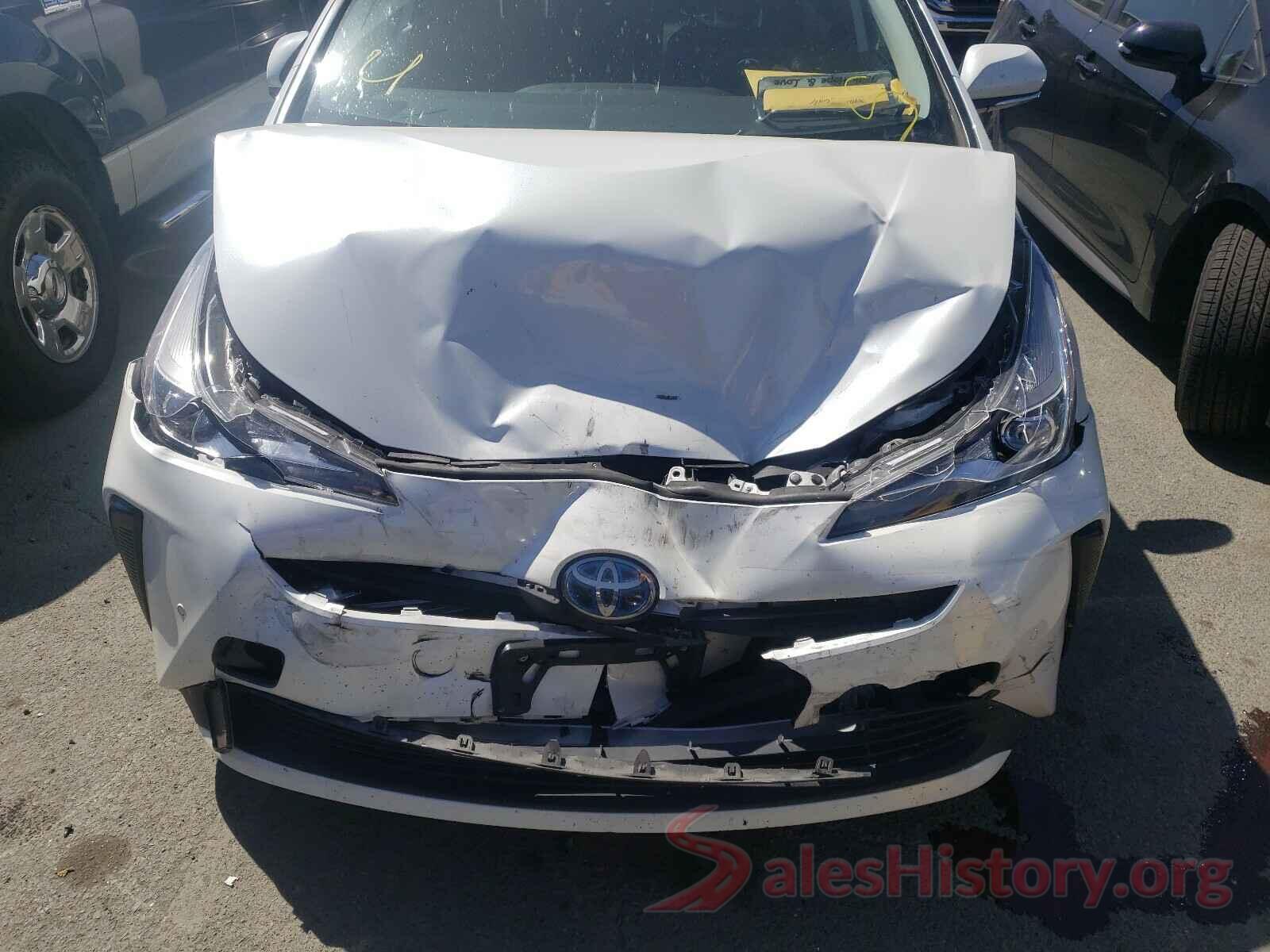 JTDKARFU1K3094993 2019 TOYOTA PRIUS