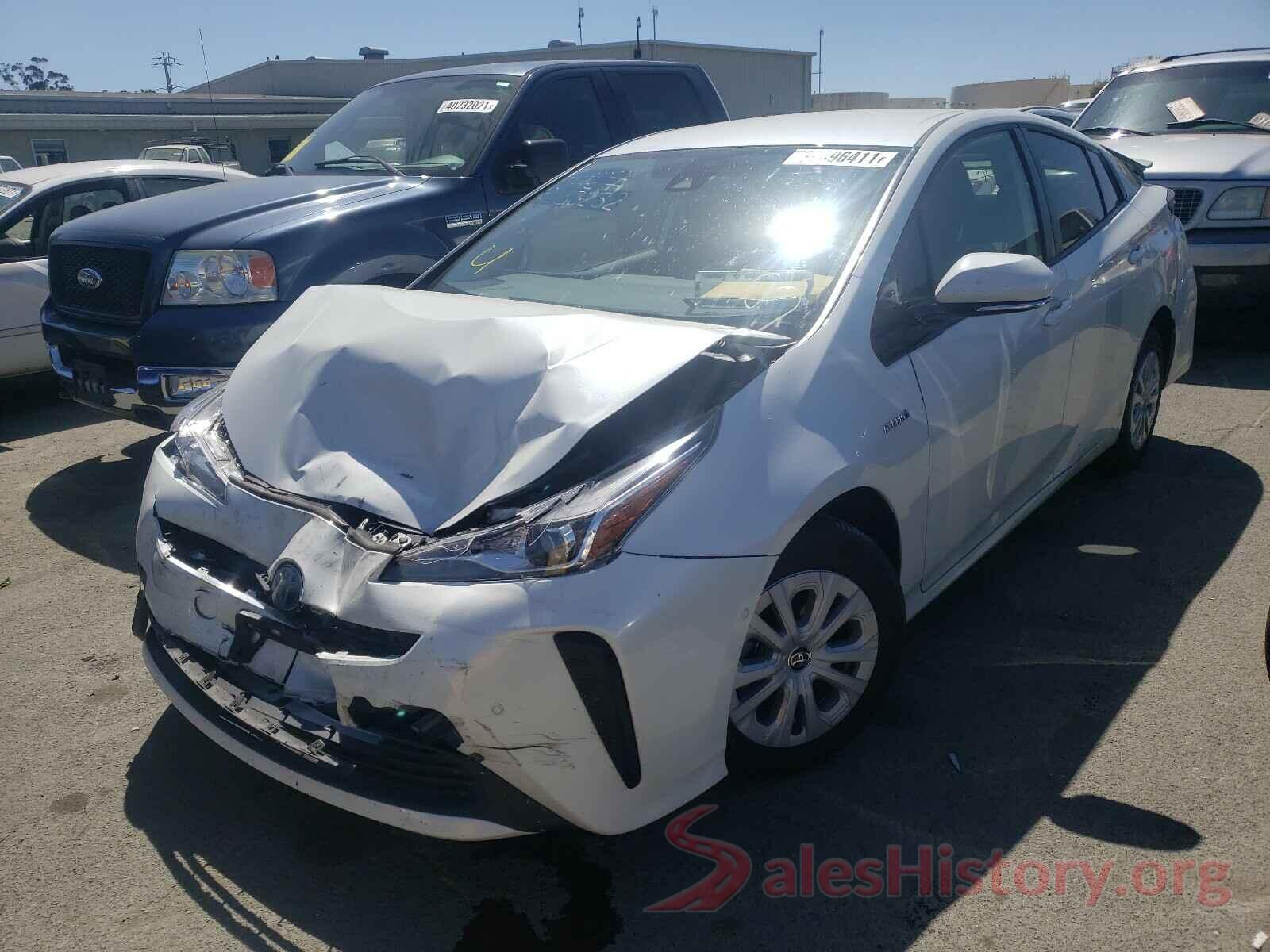 JTDKARFU1K3094993 2019 TOYOTA PRIUS