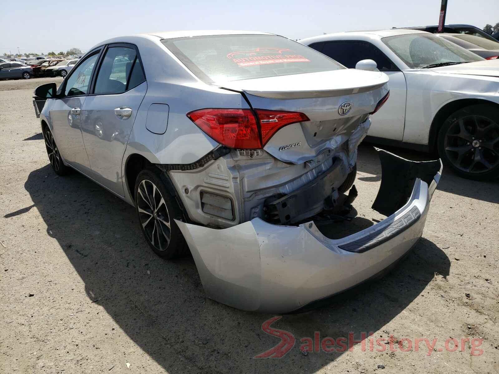 5YFBURHE7HP587994 2017 TOYOTA COROLLA