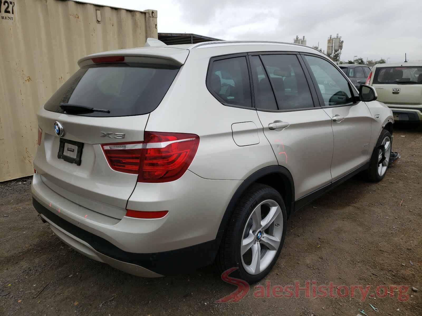 5UXWX9C39H0W67837 2017 BMW X3