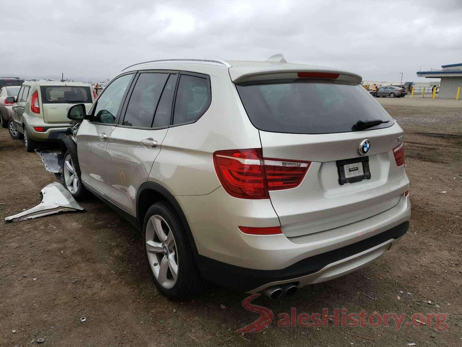 5UXWX9C39H0W67837 2017 BMW X3