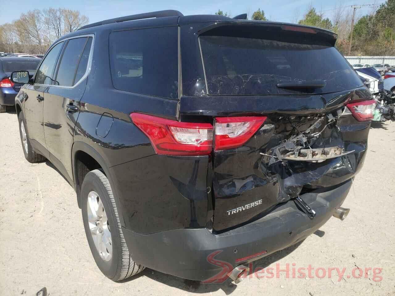 1GNERGKW7LJ202118 2020 CHEVROLET TRAVERSE