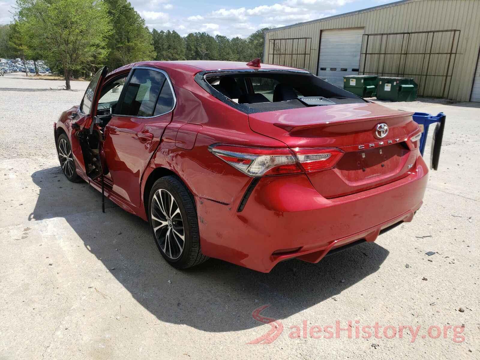 4T1B11HK7KU200334 2019 TOYOTA CAMRY