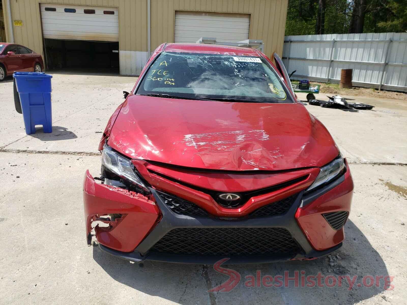 4T1B11HK7KU200334 2019 TOYOTA CAMRY