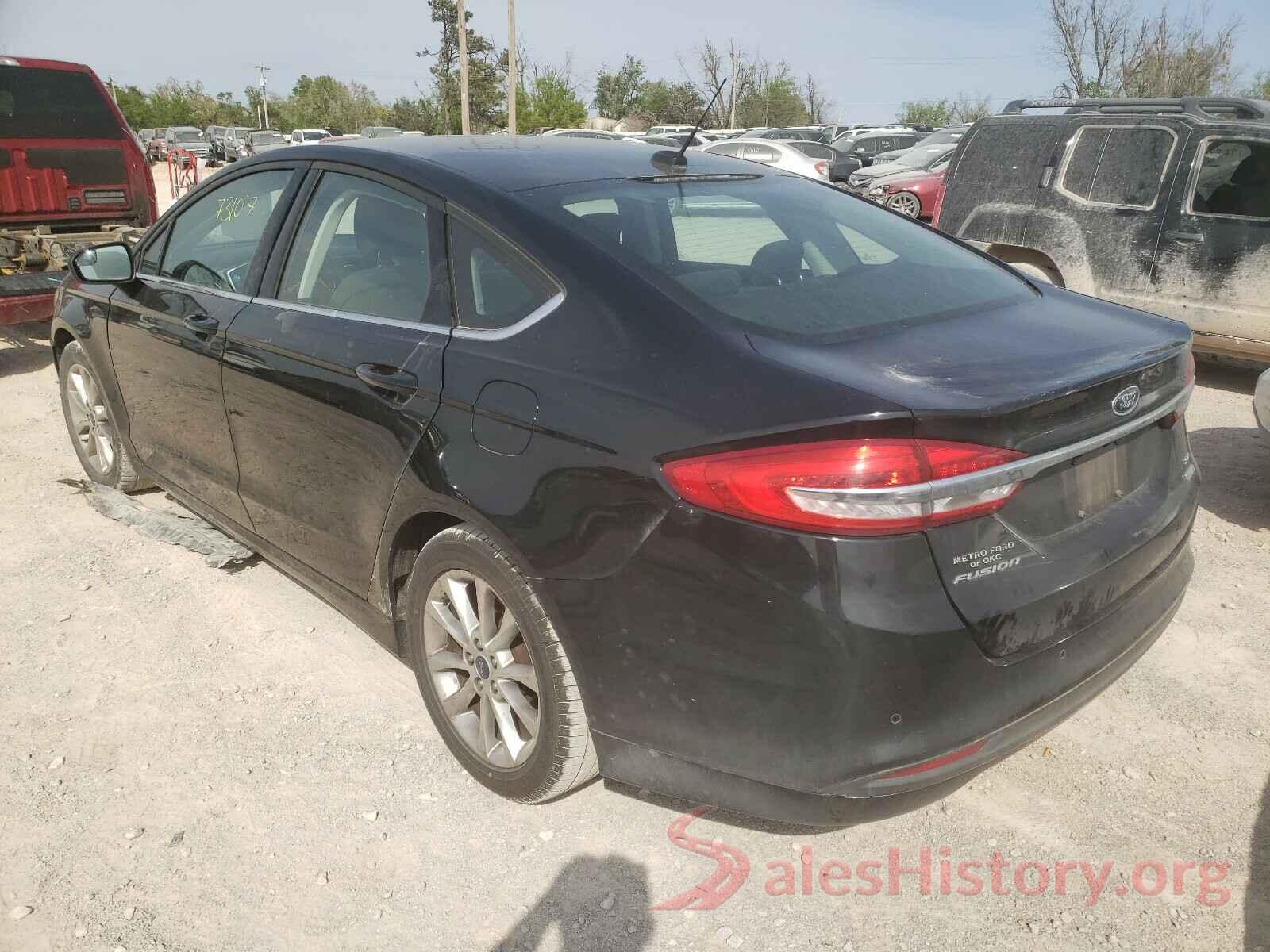 3FA6P0HD8HR156284 2017 FORD FUSION