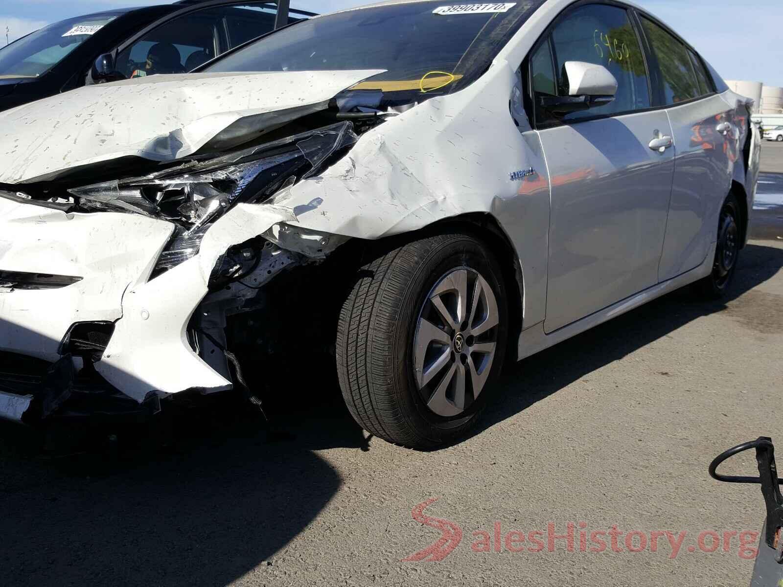 JTDKBRFU2J3599680 2018 TOYOTA PRIUS