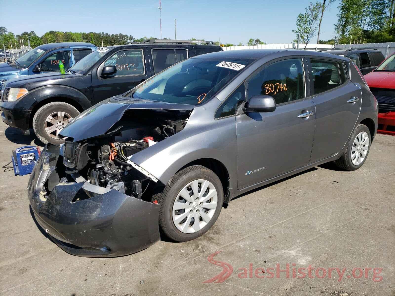 1N4AZ0CP5EC339271 2014 NISSAN LEAF