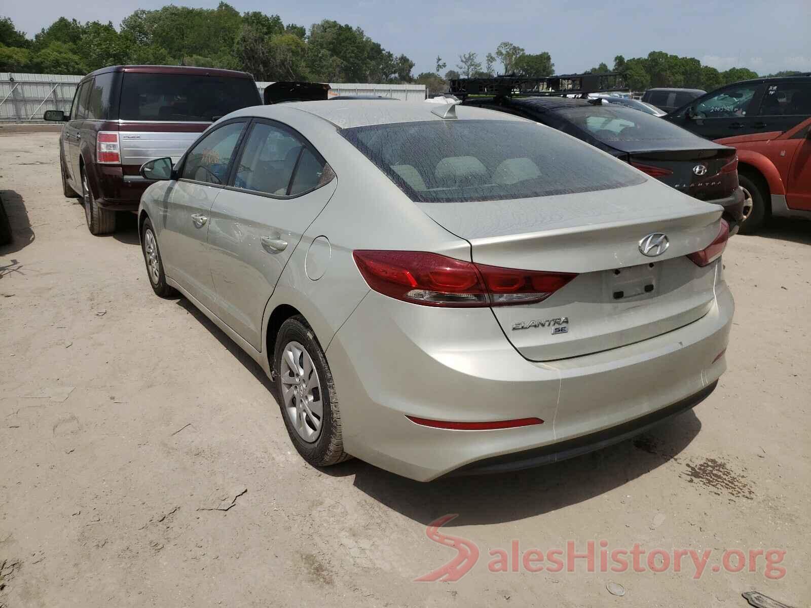 5NPD74LF4HH175628 2017 HYUNDAI ELANTRA