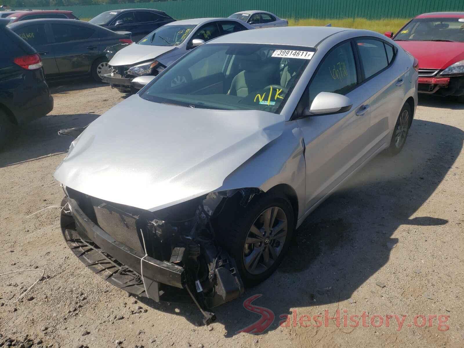 5NPD84LF0JH244298 2018 HYUNDAI ELANTRA