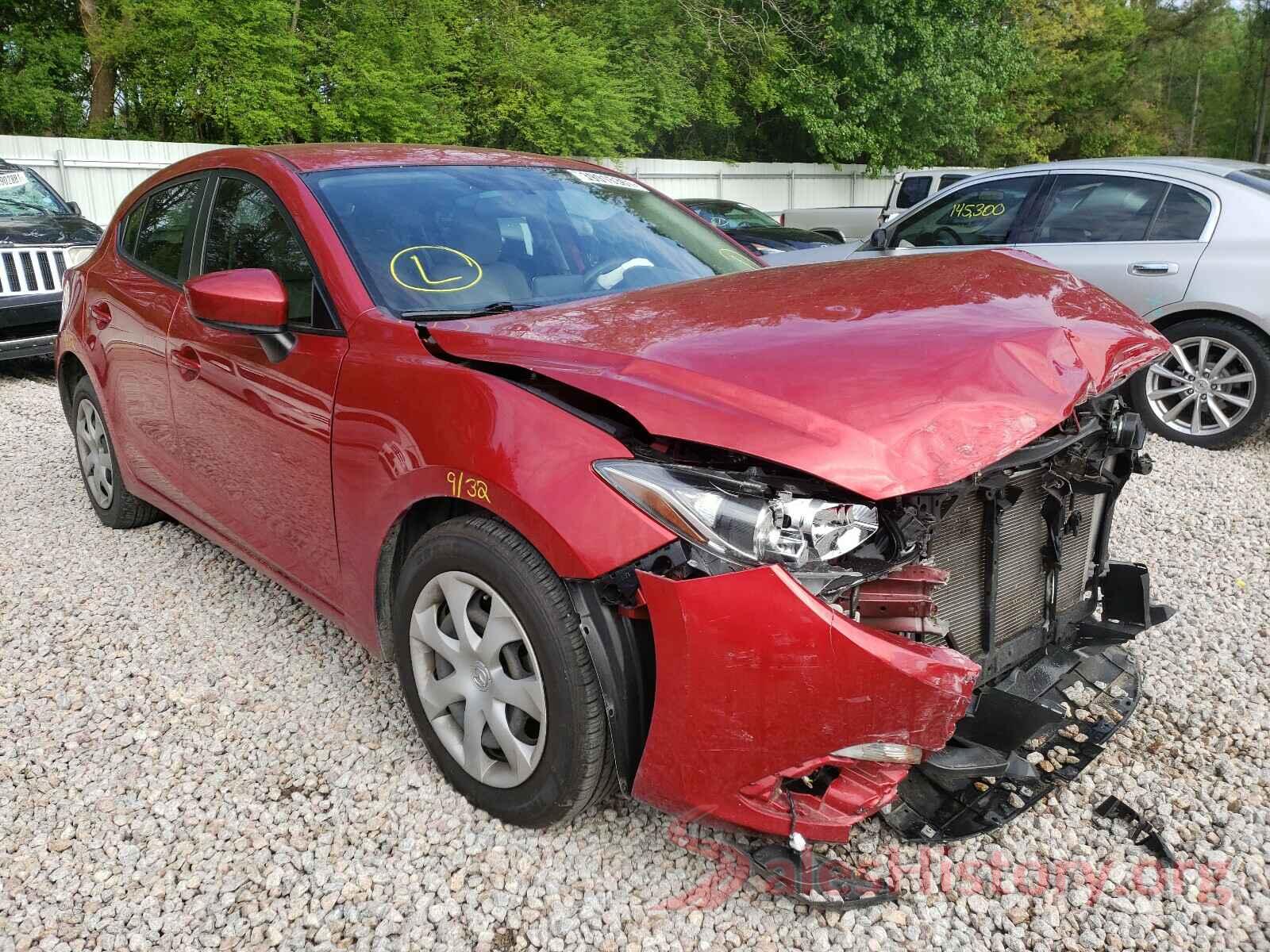 3MZBM1J70GM301600 2016 MAZDA 3