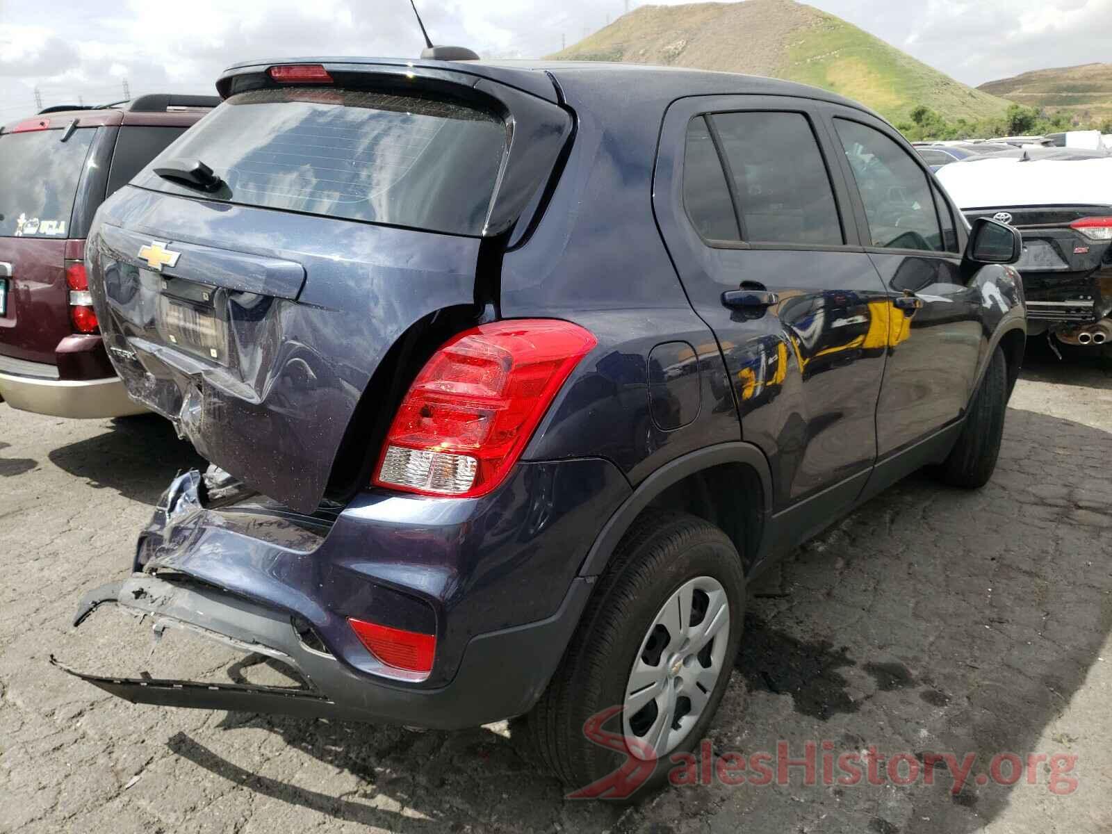 3GNCJKSB7KL163262 2019 CHEVROLET TRAX