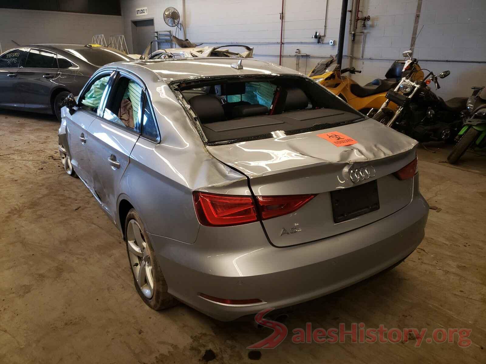 WAUA7GFF9G1060591 2016 AUDI A3