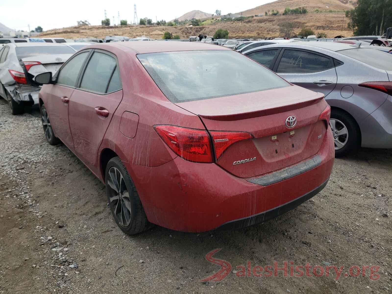 5YFBURHE2KP895808 2019 TOYOTA COROLLA