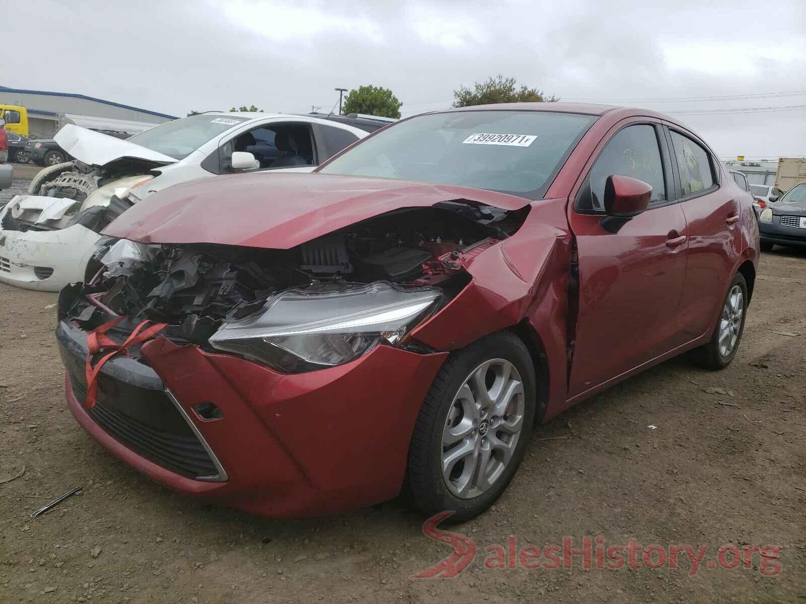 3MYDLBYV6JY322963 2018 TOYOTA YARIS