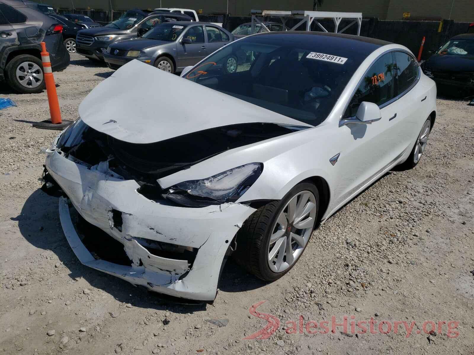 5YJ3E1EB6JF134464 2018 TESLA MODEL 3