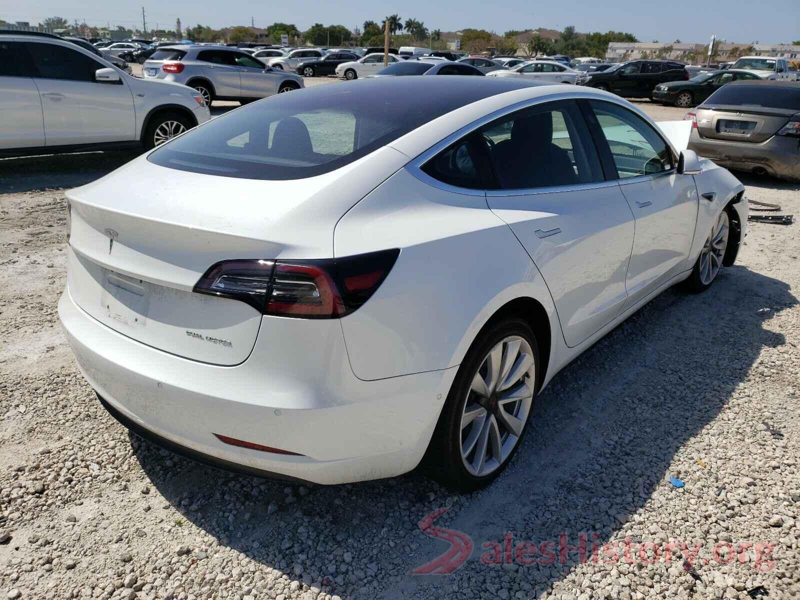 5YJ3E1EB6JF134464 2018 TESLA MODEL 3