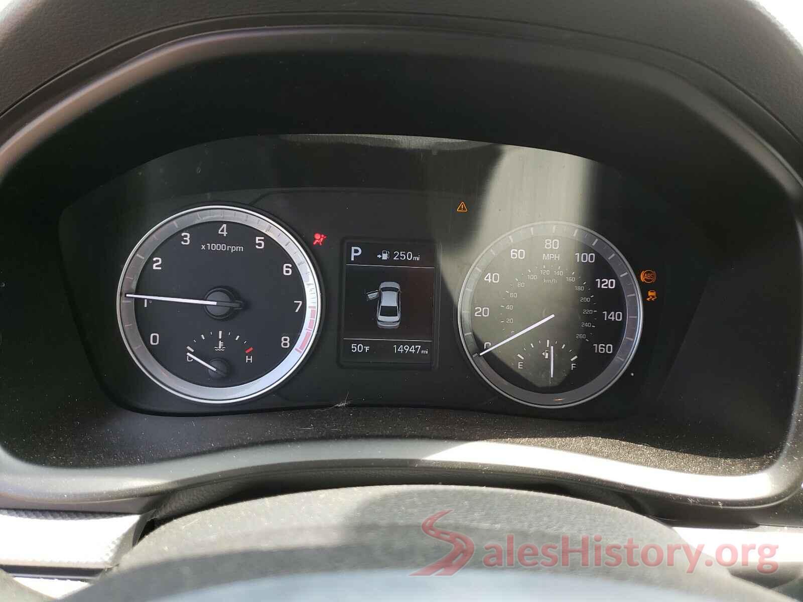 5NPE24AF2KH750838 2019 HYUNDAI SONATA