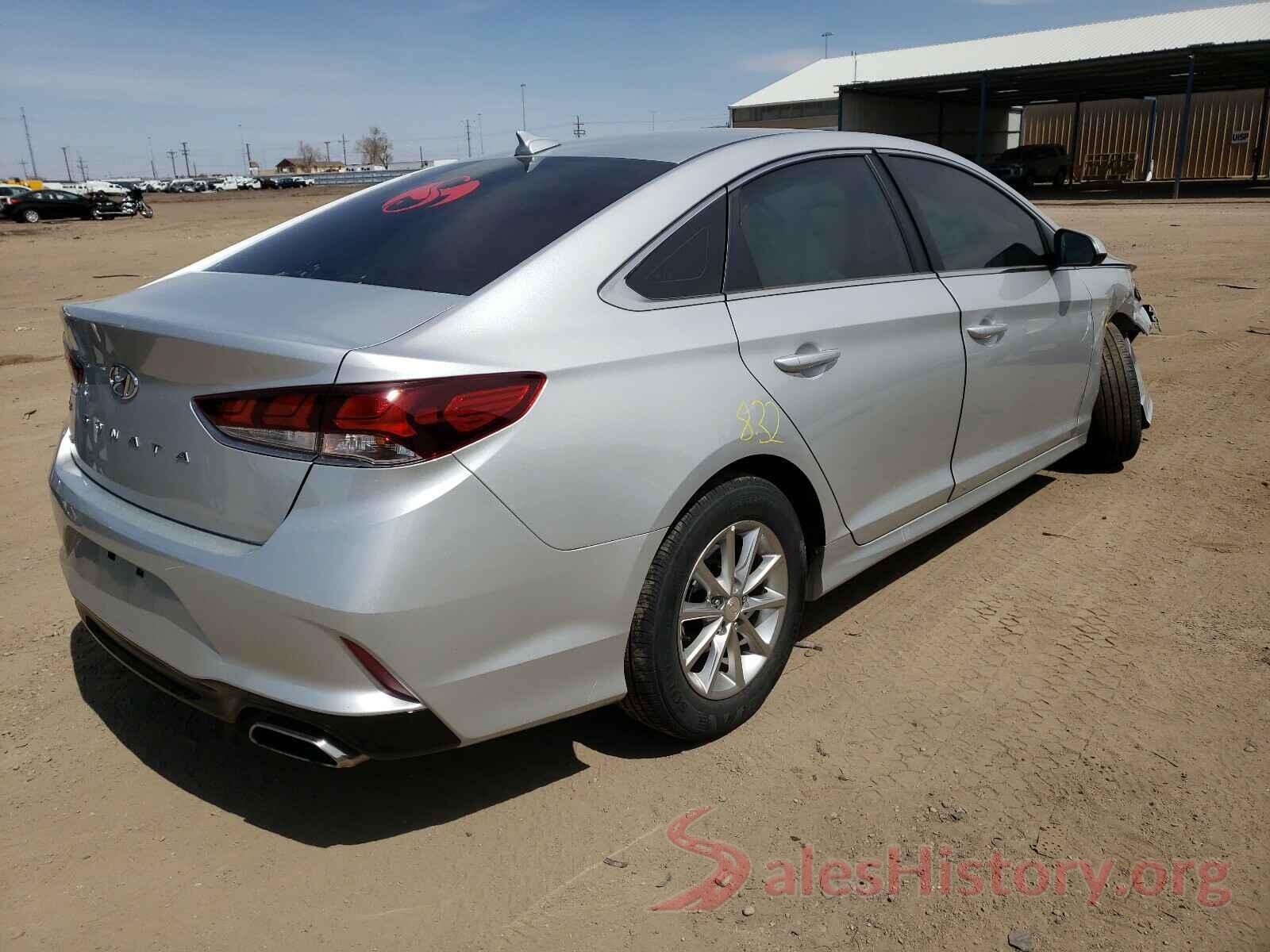 5NPE24AF2KH750838 2019 HYUNDAI SONATA