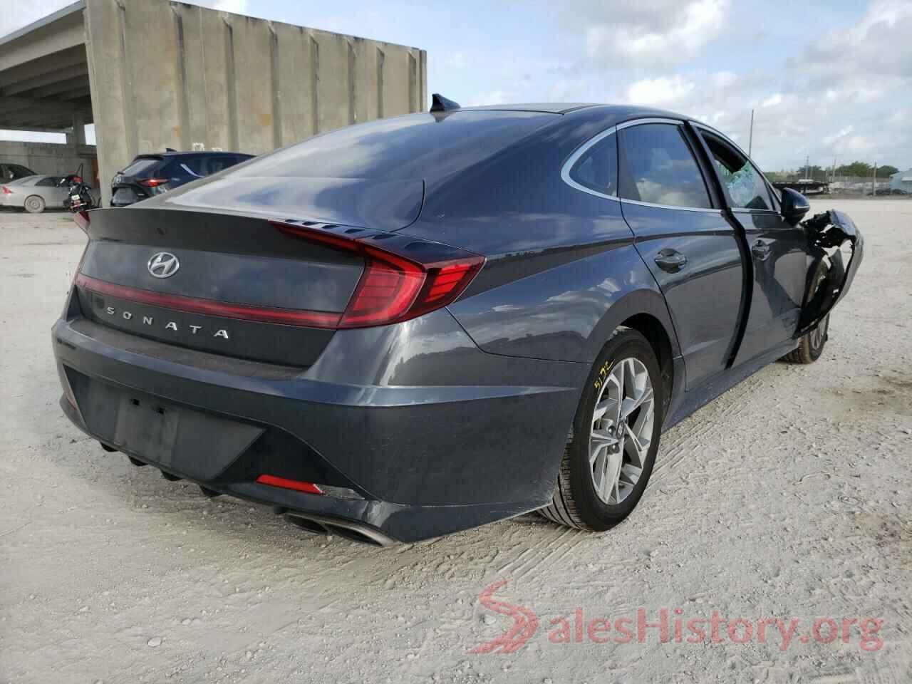 5NPEL4JA4MH071237 2021 HYUNDAI SONATA