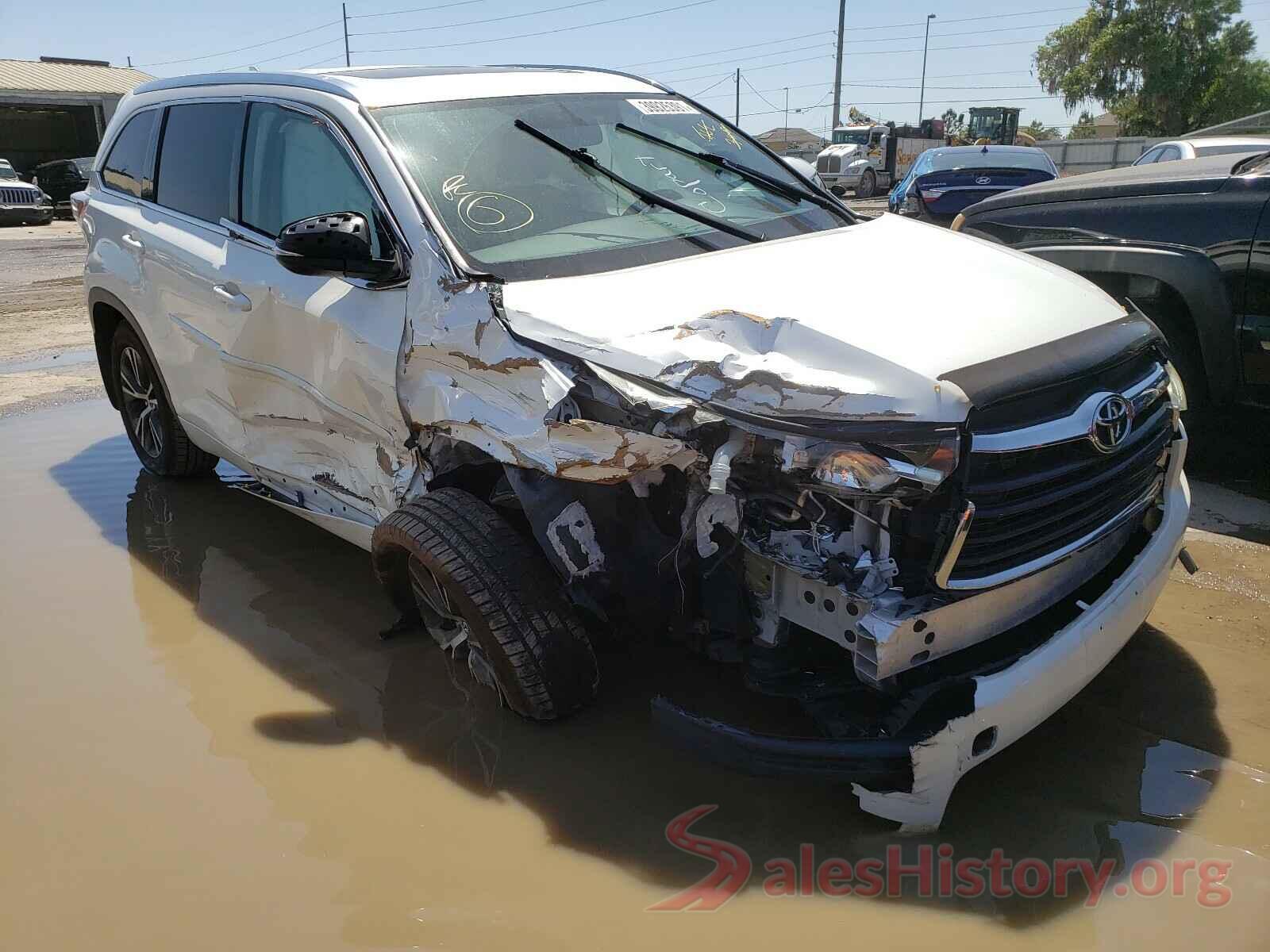 5TDJKRFH3GS237377 2016 TOYOTA HIGHLANDER