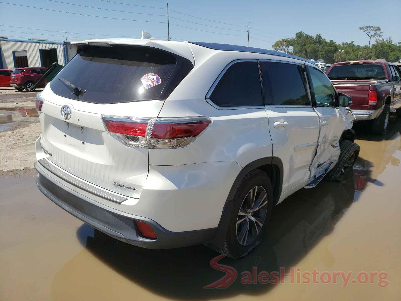 5TDJKRFH3GS237377 2016 TOYOTA HIGHLANDER