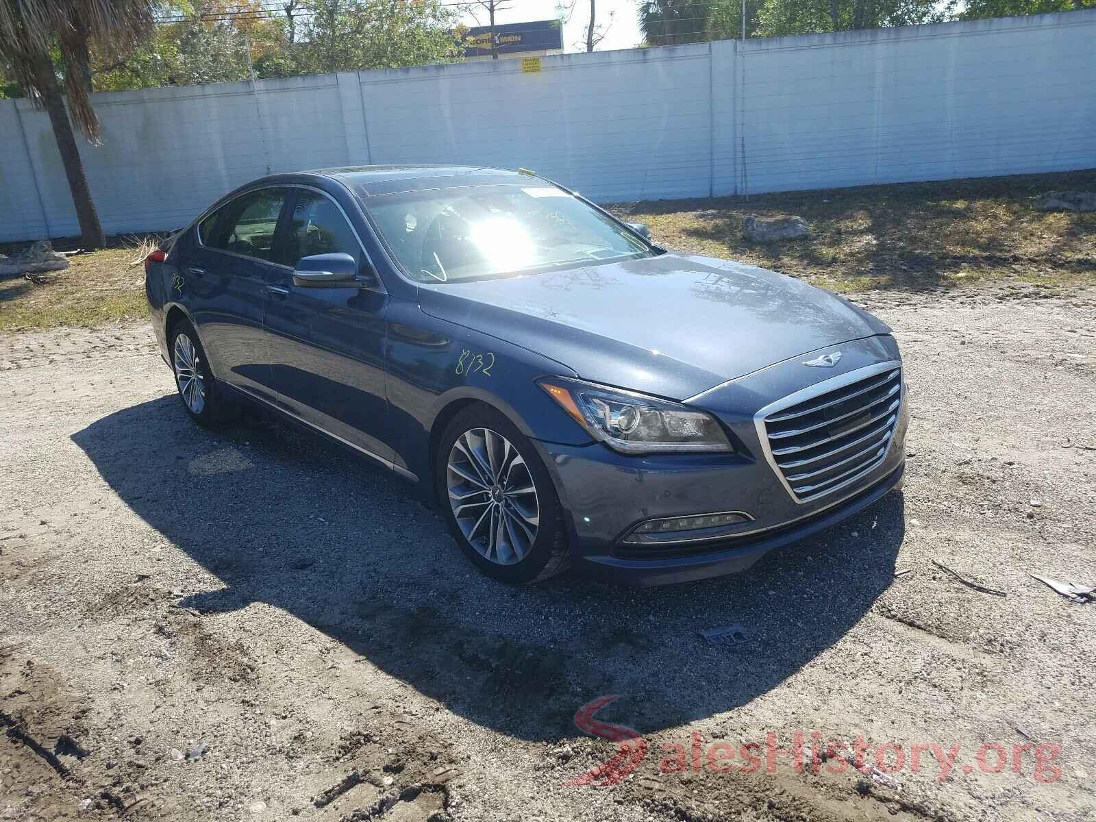 KMHGN4JE5GU106699 2016 HYUNDAI GENESIS