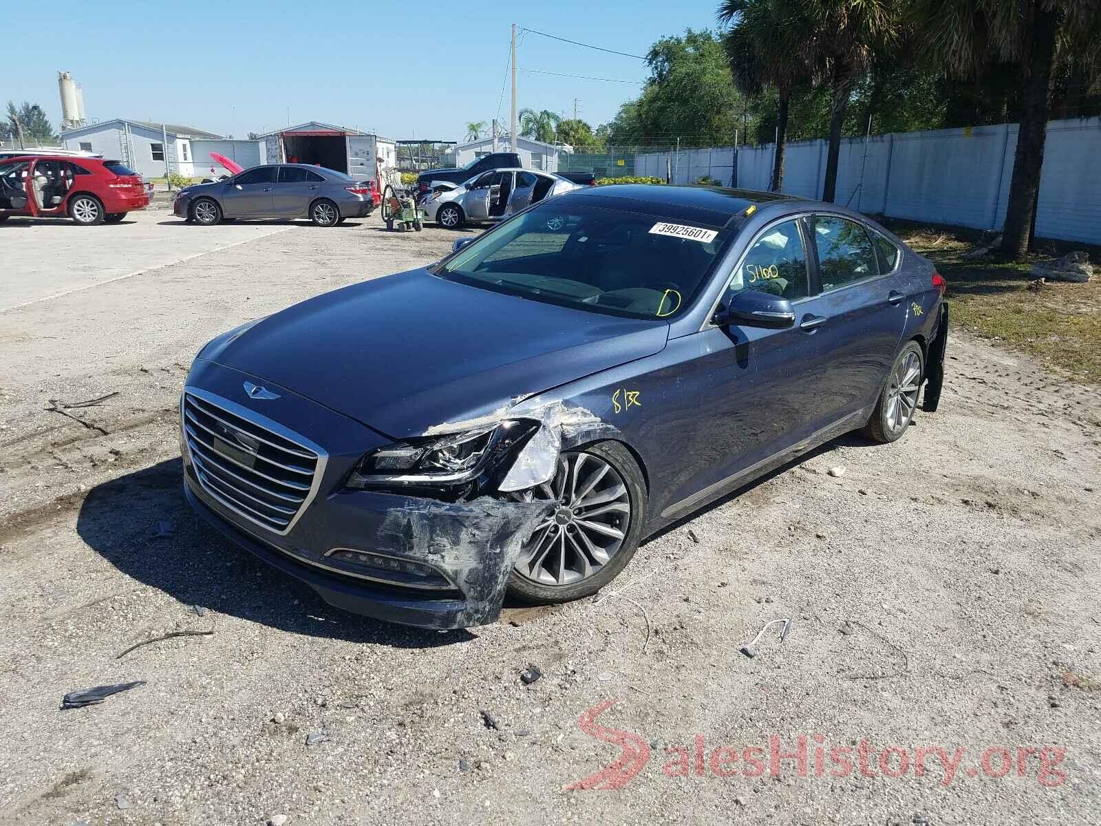 KMHGN4JE5GU106699 2016 HYUNDAI GENESIS