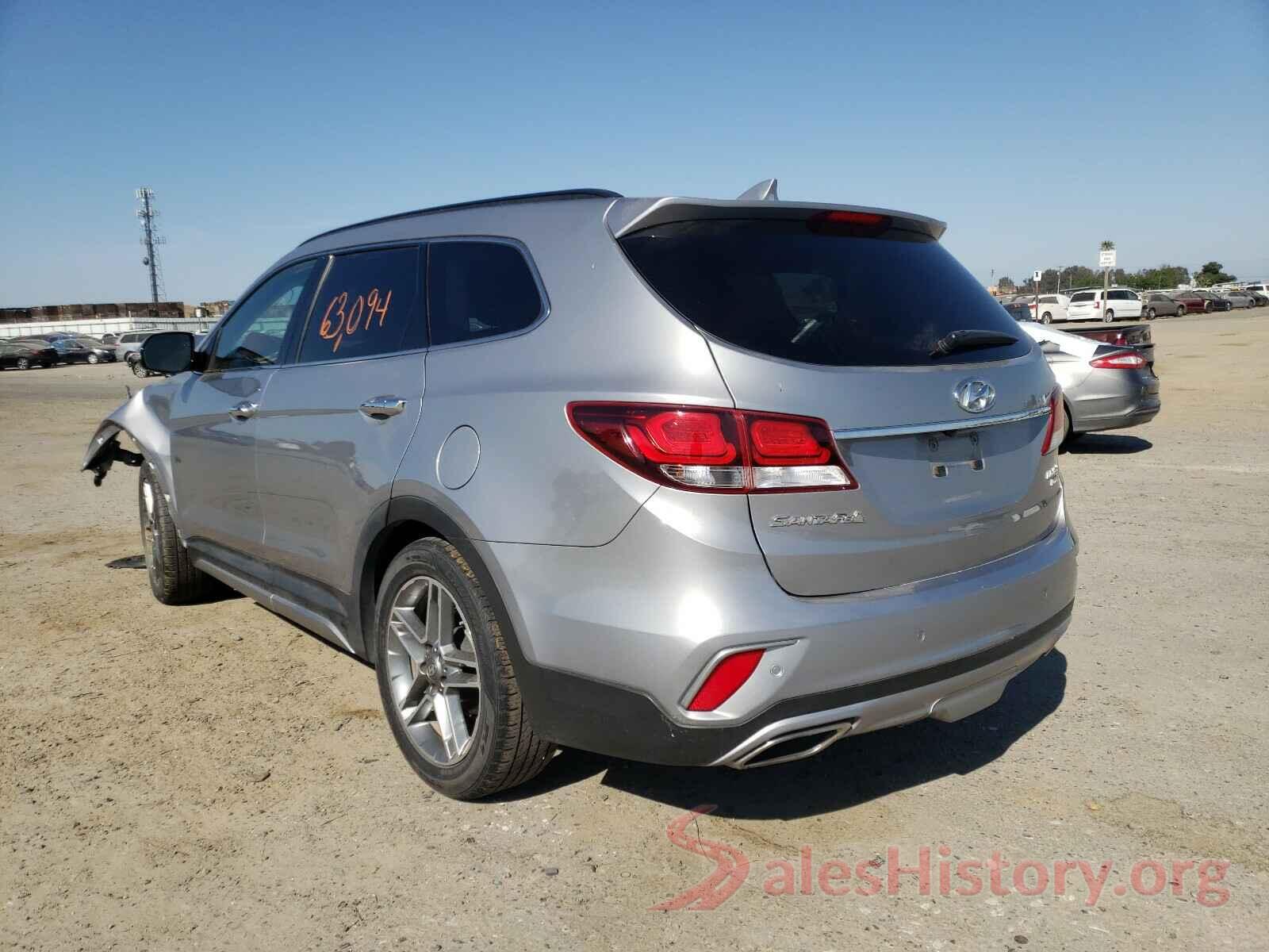 KM8SR4HF6HU170085 2017 HYUNDAI SANTA FE