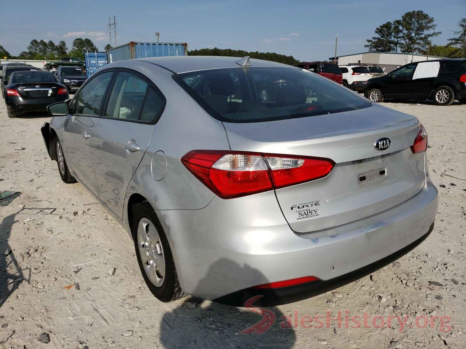 KNAFK4A60G5441877 2016 KIA FORTE