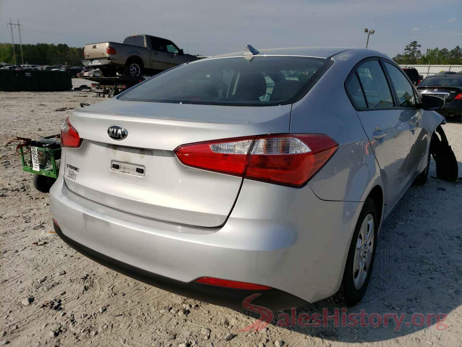 KNAFK4A60G5441877 2016 KIA FORTE