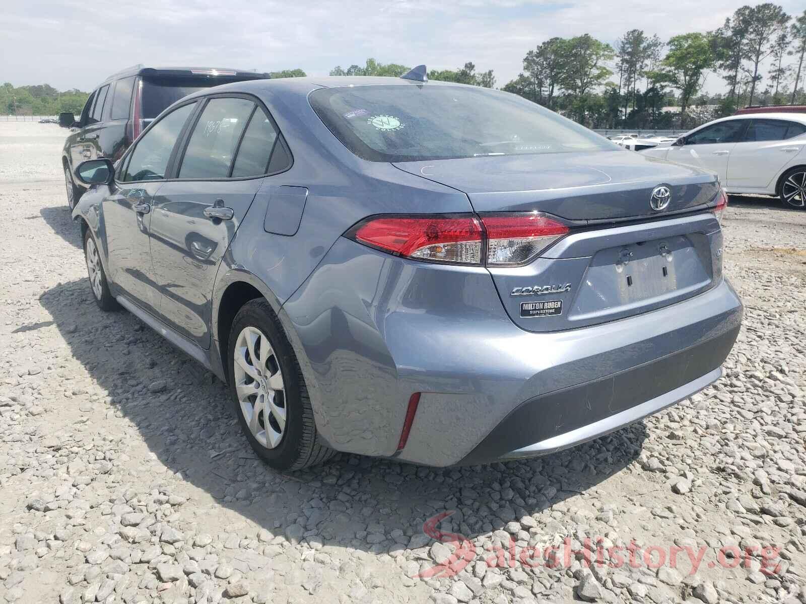 5YFEPRAE2LP102619 2020 TOYOTA COROLLA