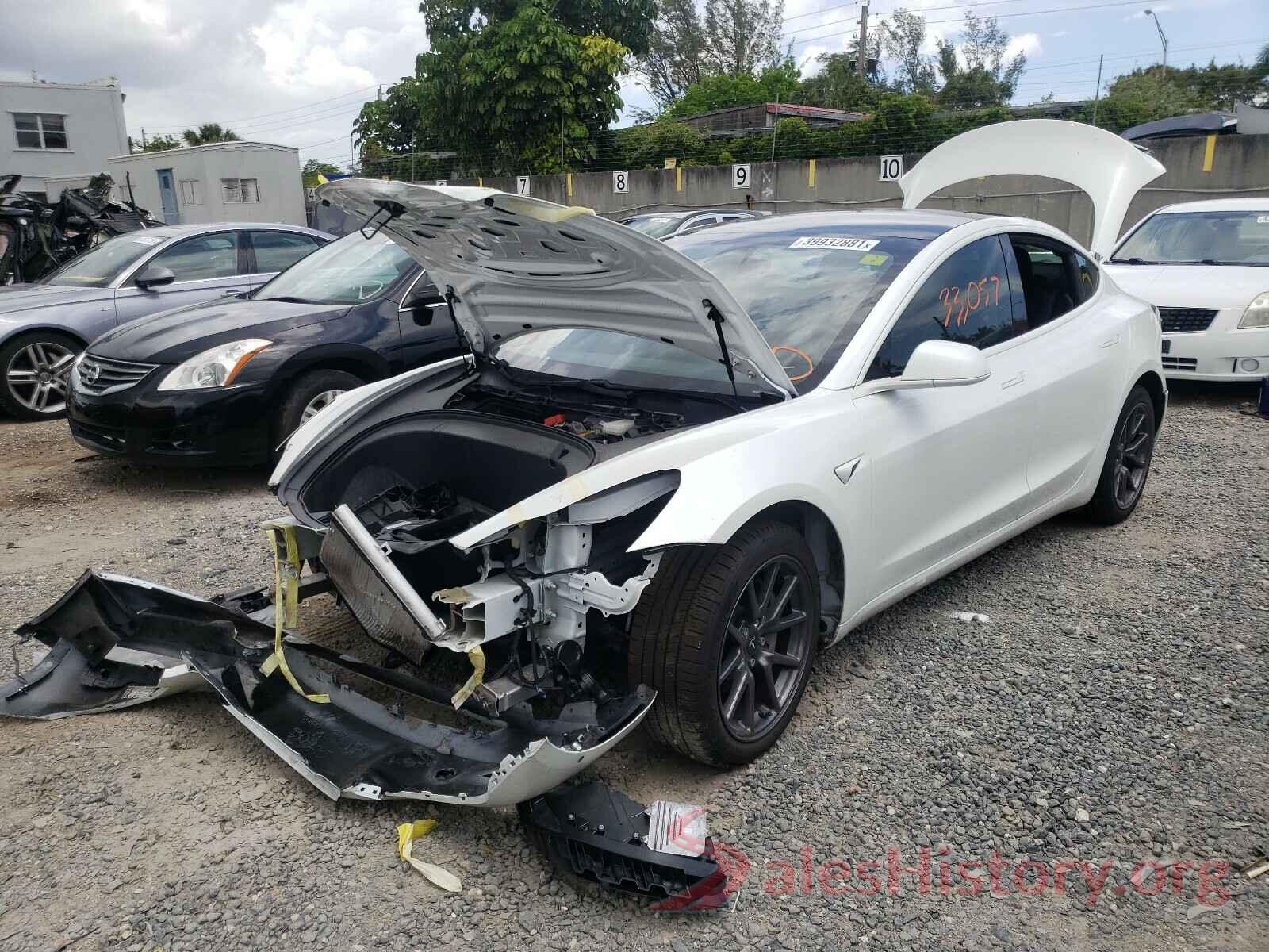 5YJ3E1EB6KF365639 2019 TESLA MODEL 3