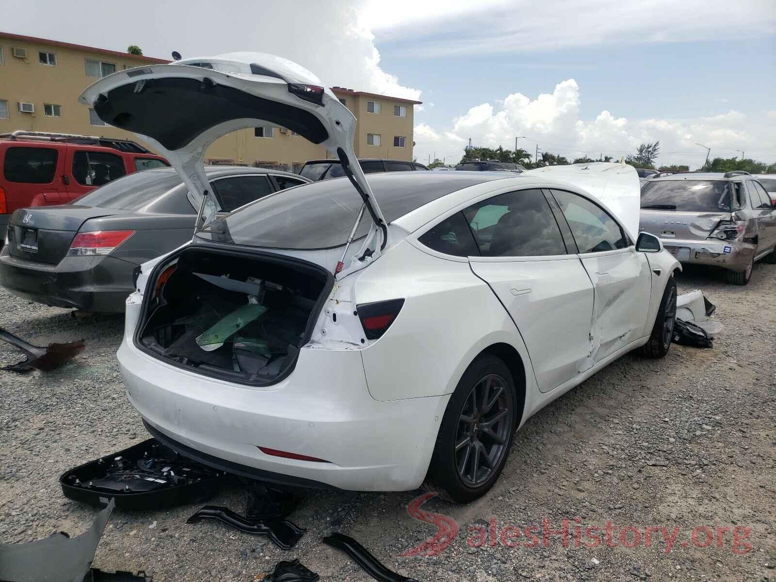 5YJ3E1EB6KF365639 2019 TESLA MODEL 3