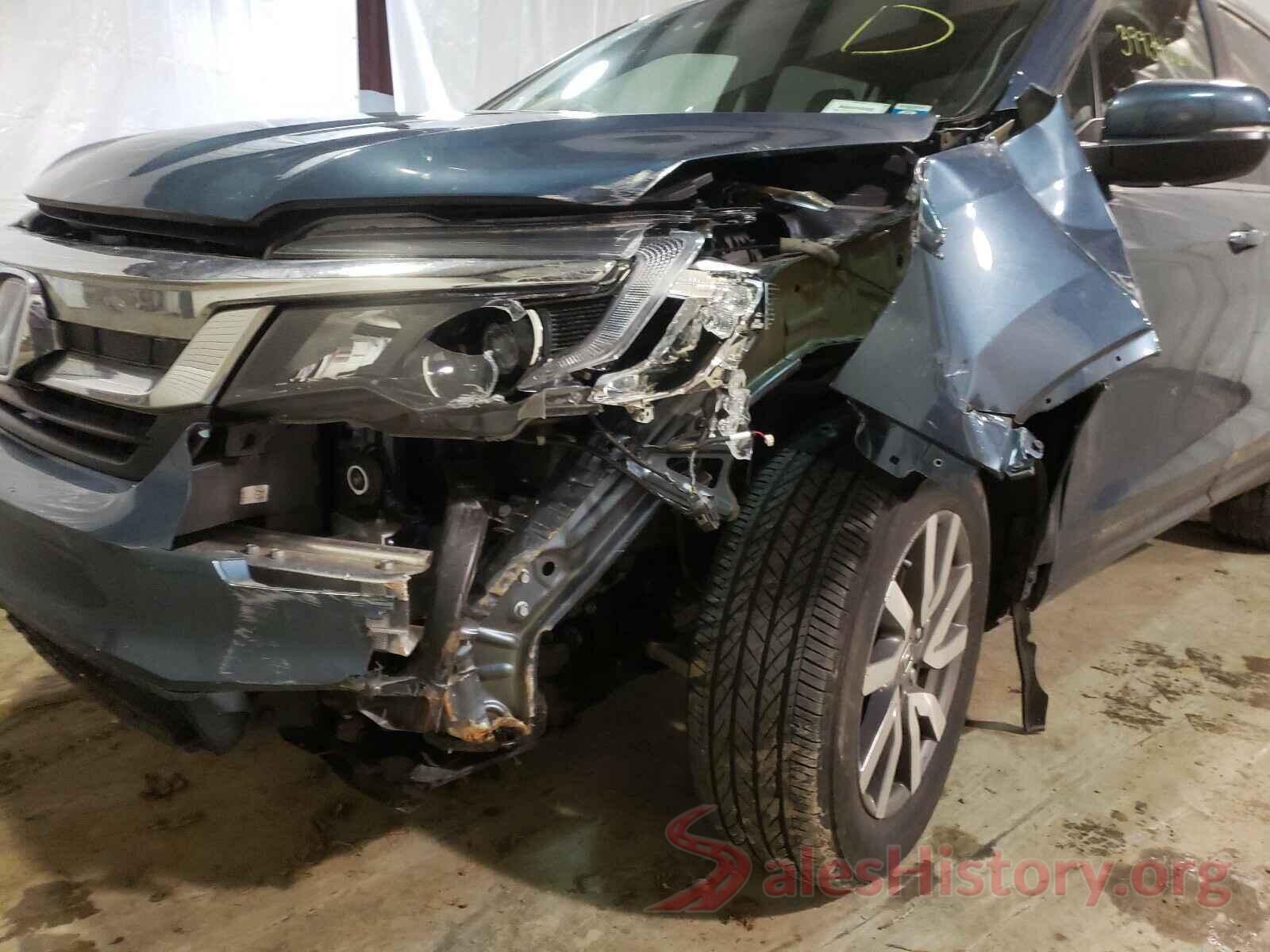 5FNYF6H32KB101323 2019 HONDA PILOT