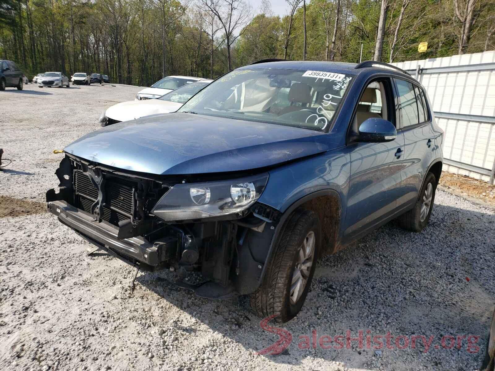 WVGAV7AX2HW503849 2017 VOLKSWAGEN TIGUAN