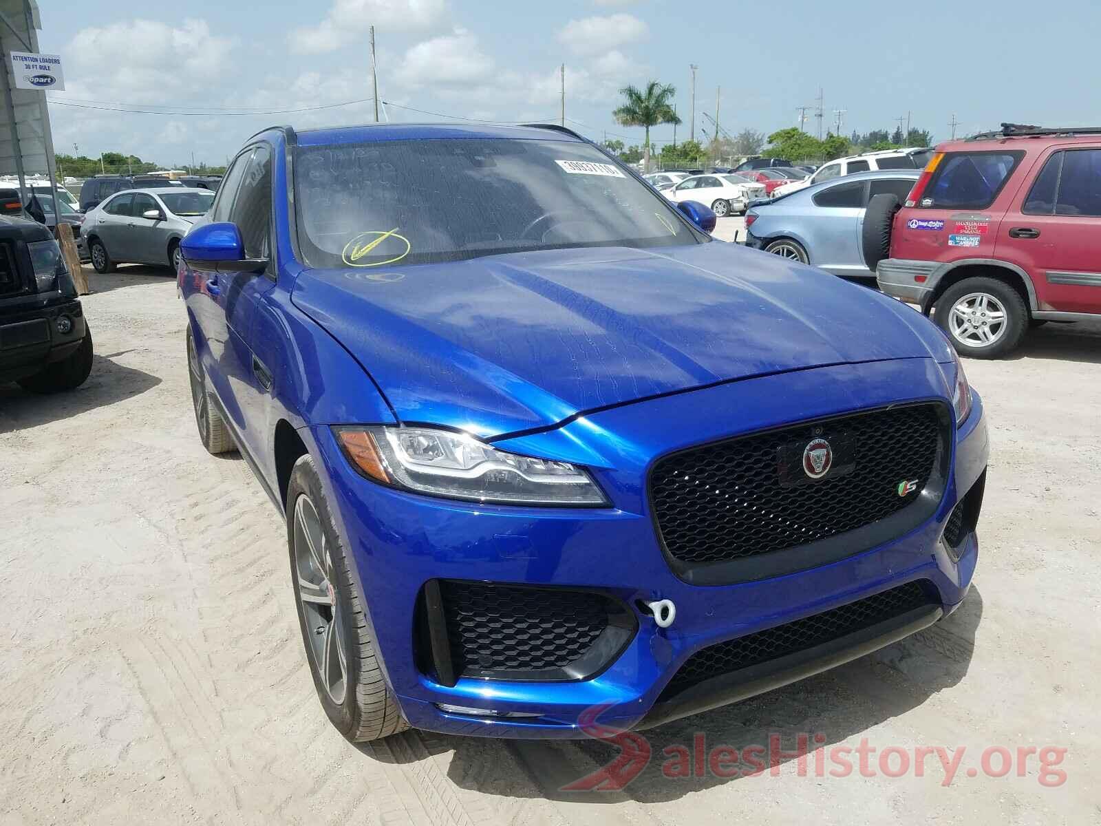 SADCM2FV2KA360694 2019 JAGUAR F-PACE