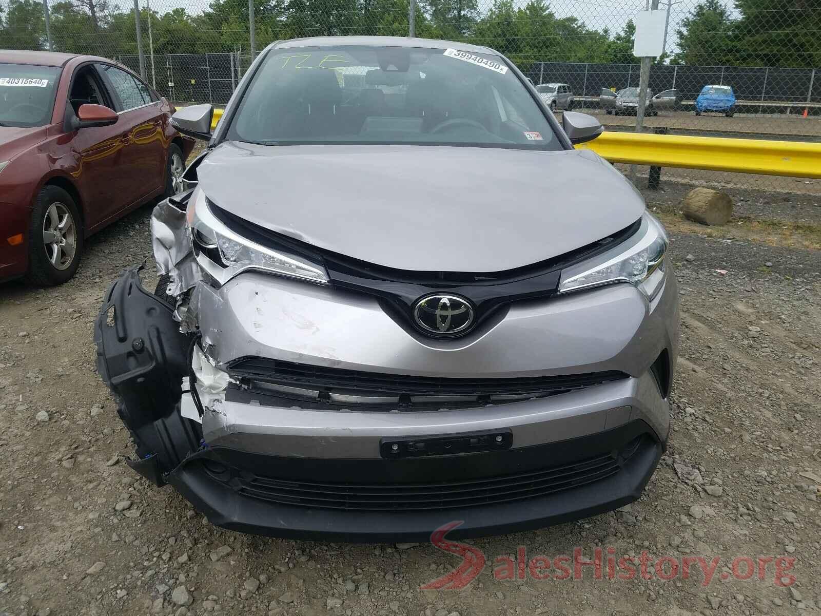 NMTKHMBX0KR079705 2019 TOYOTA C-HR