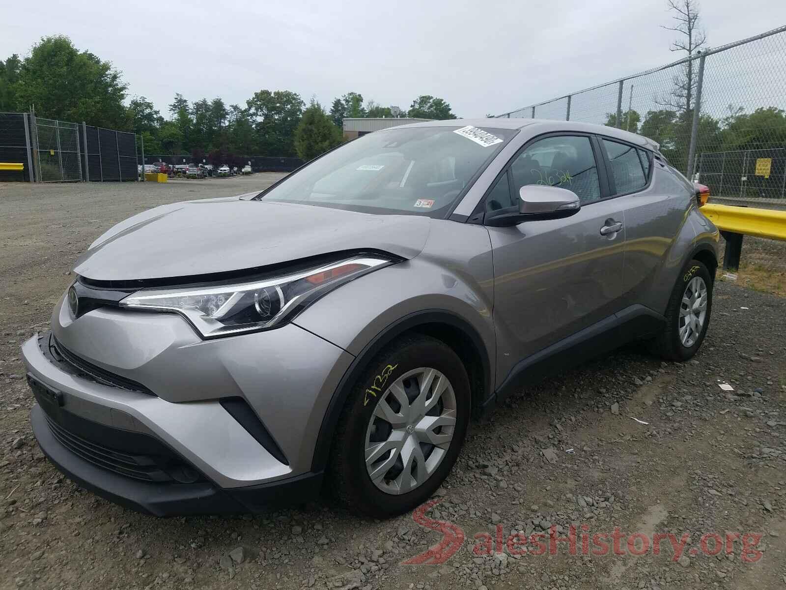 NMTKHMBX0KR079705 2019 TOYOTA C-HR