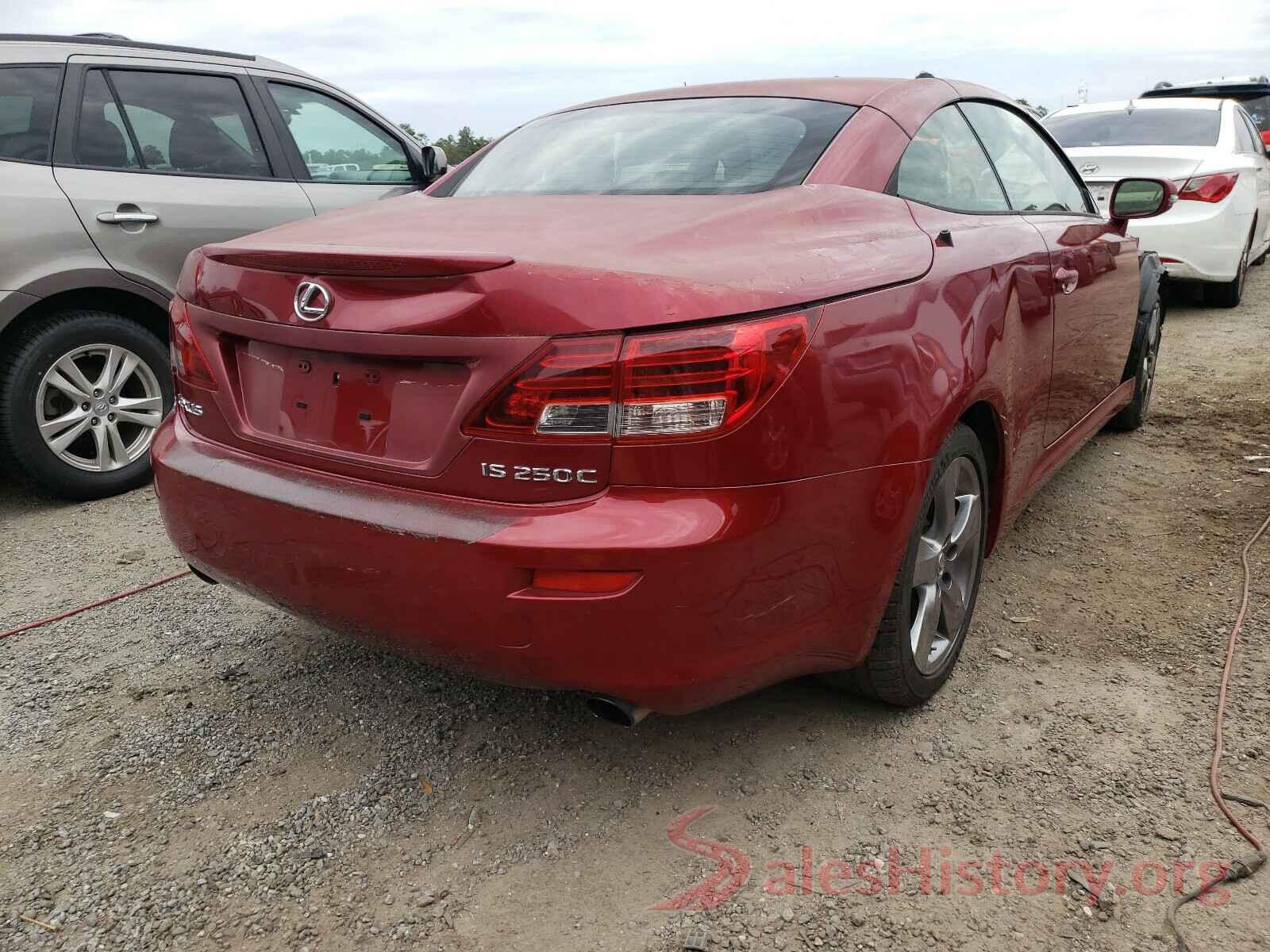 JTHFF2C27A2500842 2010 LEXUS IS