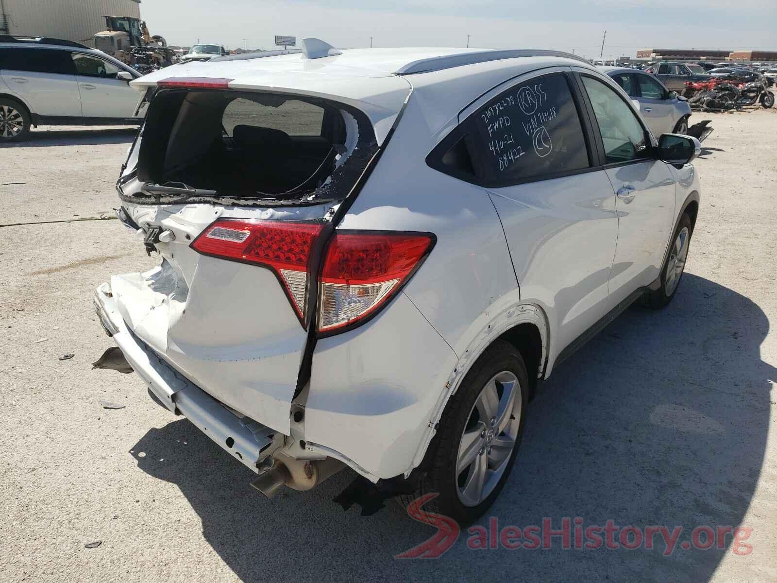 3CZRU5H76KM713618 2019 HONDA HR-V