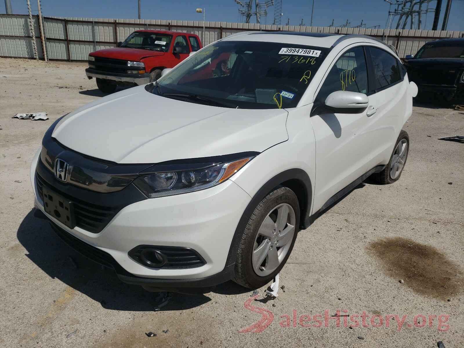 3CZRU5H76KM713618 2019 HONDA HR-V